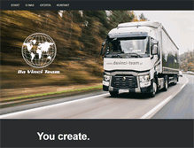 Tablet Screenshot of davinci-team.pl